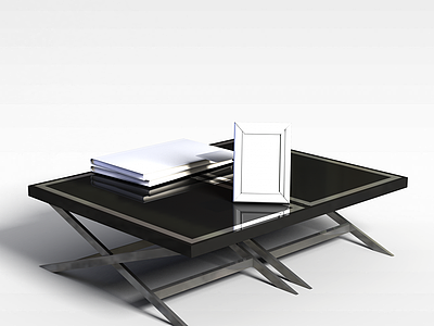 简约桌子模型3d模型