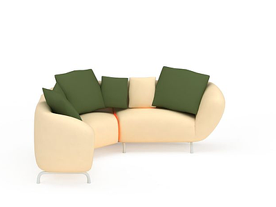 沙发组合模型3d模型