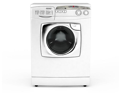 3d海尔全自动洗衣机免费模型