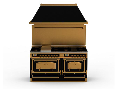 欧式厨房台模型3d模型