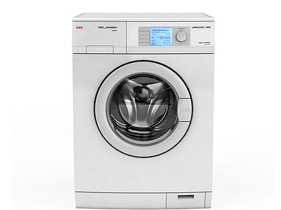 3d立式洗衣机模型