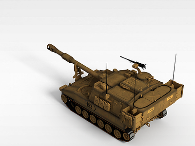 3dSU-152<font class='myIsRed'>自行火炮</font>模型