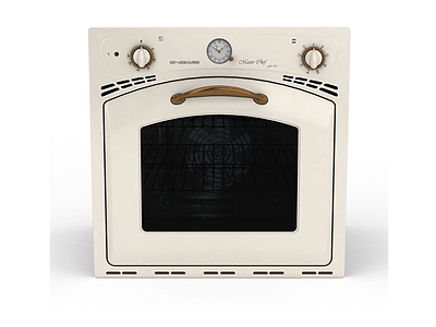 欧式旧烤箱模型3d模型