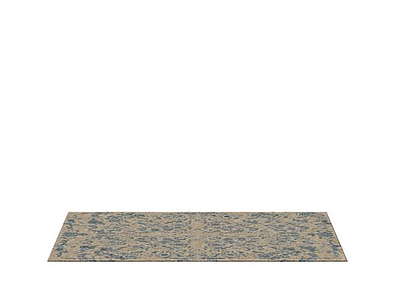 欧式客厅地毯模型3d模型