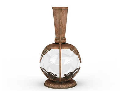 创意玻璃花瓶模型3d模型