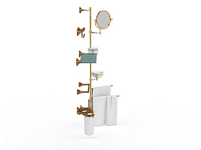 浴室置物架模型3d模型