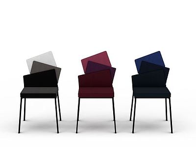 3d时尚椅子模型
