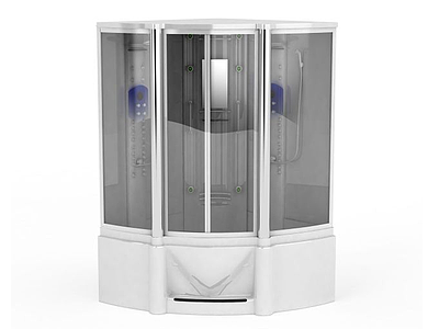 3d玻璃淋浴房免费模型