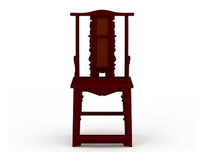 木质座椅模型3d模型