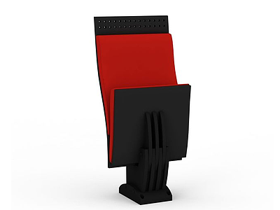 3d软包座椅模型