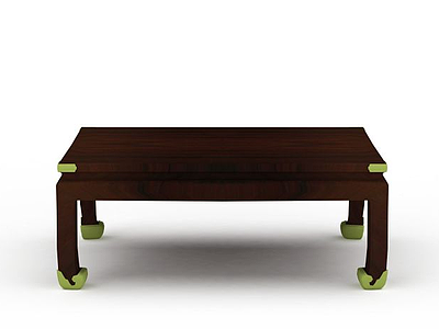 客厅矮桌模型3d模型