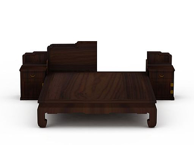 明清桌椅模型3d模型