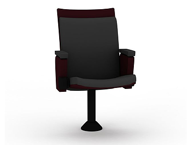 礼堂用椅子模型3d模型