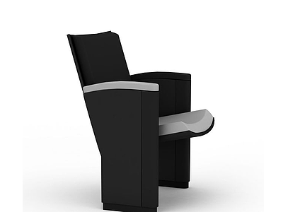 3d黑色椅子免费模型