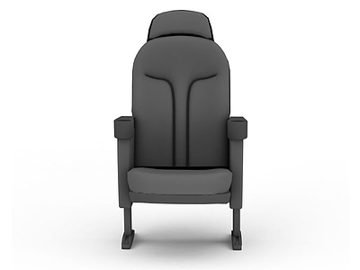 影院椅子模型3d模型