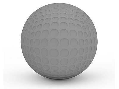 高尔夫球模型3d模型