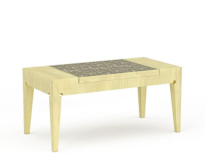 长方形桌子模型3d模型