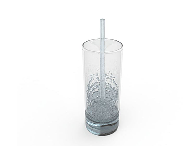 玻璃水杯模型3d模型