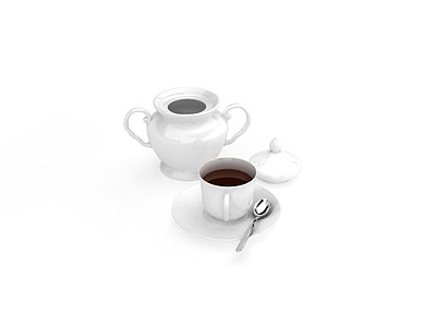 3d咖啡杯免费模型