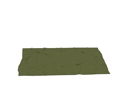 3d装饰地毯免费模型