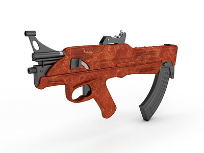 战争突击步枪模型3d模型