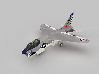 3dCorsair2战斗机模型