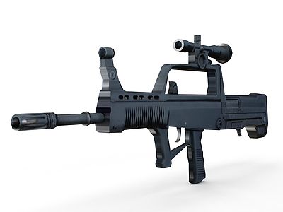 3d95式自动步枪模型