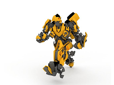 变形金刚大黄蜂模型3d模型