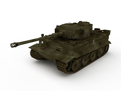 3d苏联T-43中型坦克模型
