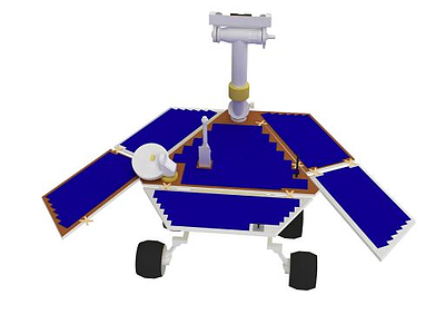 太空行走器模型3d模型