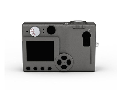 3d现代照相机免费模型