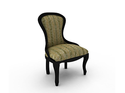 古典舒适椅子模型3d模型