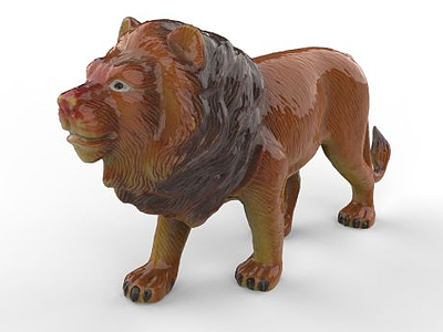 狮子模型3d模型