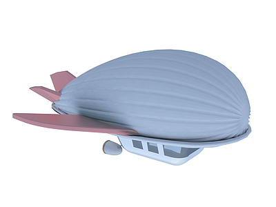 3d飞飞艇模型