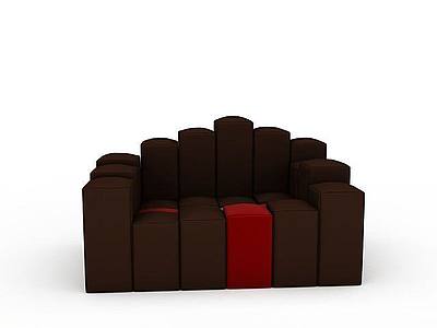 3d个性创意沙发免费模型