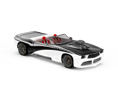 3d超级跑车模型