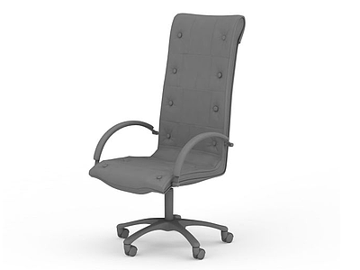 旋转办公椅模型3d模型
