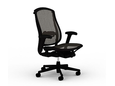 3d办公室旋转椅模型