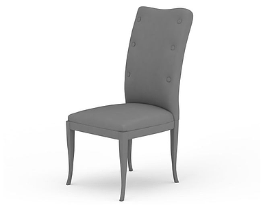 3d客厅简约椅子模型