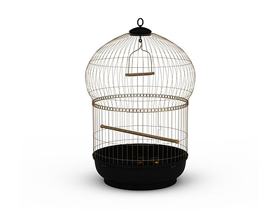 3d典雅鸟笼免费模型