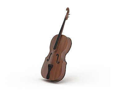 高档小提琴模型3d模型