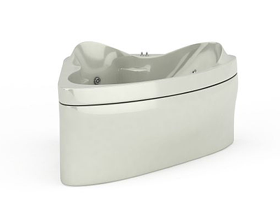 3d卫生间浴缸模型