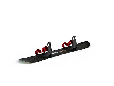 滑雪板模型3d模型