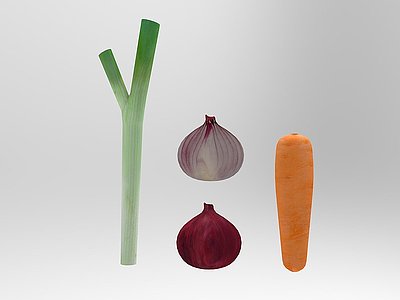 蔬菜模型3d模型