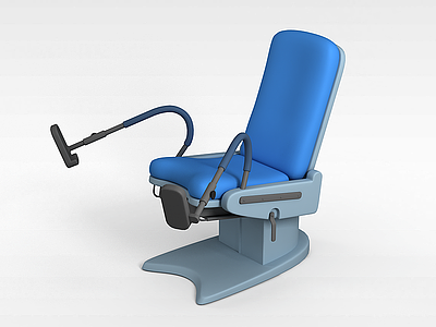 3d医疗检查椅模型