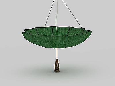 绿色创意吊灯模型3d模型