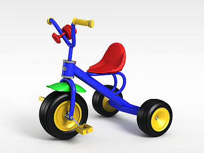 3d<font class='myIsRed'>儿童自行车</font>模型