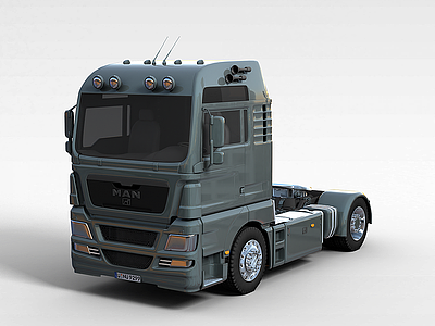 3dMAN_tgx重卡车模型