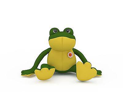 青蛙儿童玩具模型3d模型