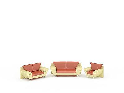 3d现代个性沙发免费模型